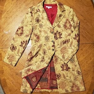 Cabi Mustard Yellow Jacket EUC